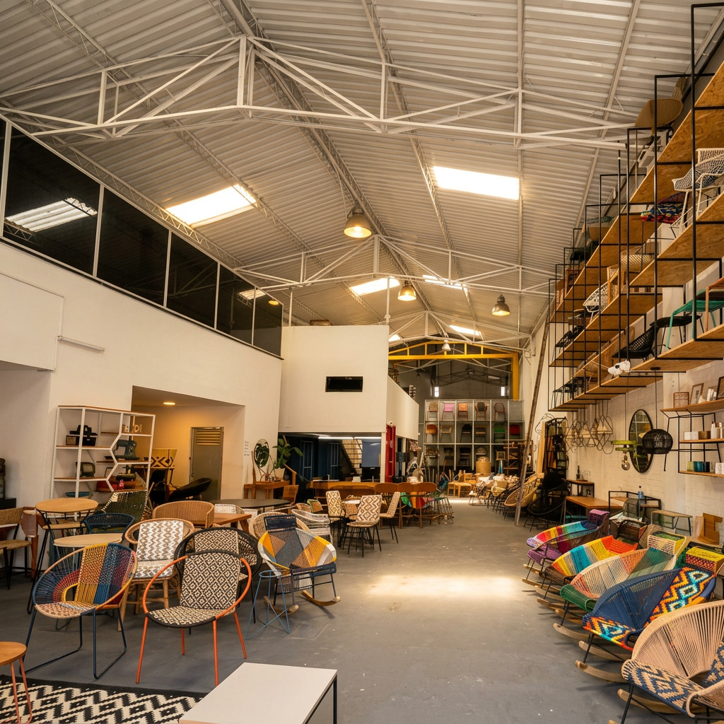 Showroom DAVA'S — piezas en exhibición